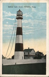 Bolivar Light House Galveston, TX Postcard Postcard Postcard