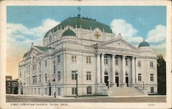 First Christian Church Postcard