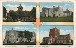 University of Tulsa Postcard
