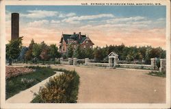 Entrance to Riverpark Postcard
