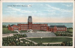 Lincoln High School Postcard