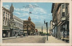 Capital Theatre and South Eighth Street Postcard