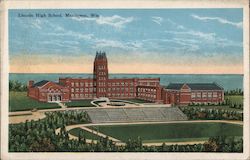 Lincoln High School Postcard