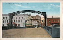 North Eighth Street Bridge Postcard