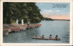 The Water Sports At Conference Point Postcard