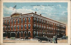 Tremont Hotel Oshkosh, WI Postcard Postcard Postcard