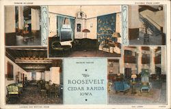 Roosevelt Hotel Cedar Rapids, IA Postcard Postcard Postcard