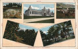 Riverside County Chamber of Commerce California Postcard Postcard Postcard