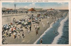 Belmont Beach Long Beach, CA Postcard Postcard Postcard