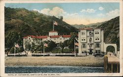 Hotel St. Catherine, Santa Catalina Island Avalon, CA Postcard Postcard Postcard