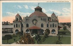 I. & G.N. Depot Postcard