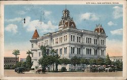 View of City Hall Postcard