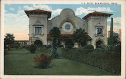 Southern Pacific Depot San Antonio, TX Postcard Postcard Postcard