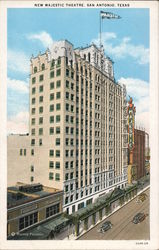 New Majestic Theatre and Office Building One of the Finest Theaters and The United States San Antonio, TX Postcard Postcard Postcard