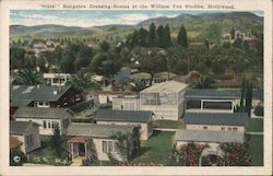 "Stars" Bungalow Dressing-Rooms at the William Fox Studios Postcard