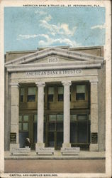 American Bank & Trust Company St. Petersburg, FL Postcard Postcard Postcard