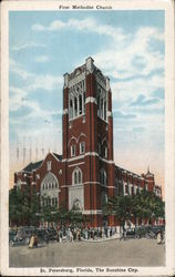 First Methodist Church St. Petersburg, FL Postcard Postcard Postcard