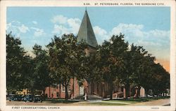 First Congregational Church St. Petersburg, FL Postcard Postcard Postcard