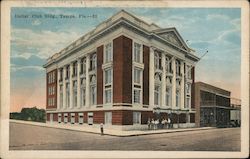 Italian Club Bldg. Postcard