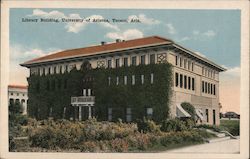 Library Building, University of Arizona Postcard