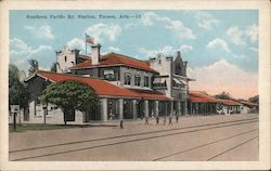 Southern Pacific Railway Station Postcard