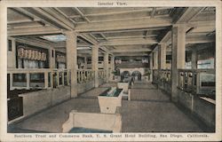 Southern Trust and Commerce Bank, U.S. Grant Hotel Building Postcard