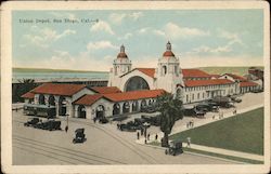 Union Depot Postcard