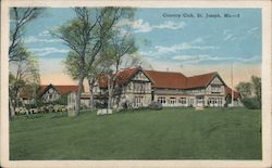 Country Club Postcard