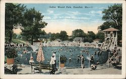 Indian Mound Park Hannibal, MO Postcard Postcard Postcard