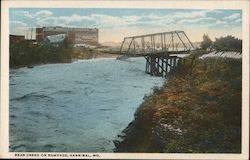 Bear Creek on Rampage Hannibal, MO Postcard Postcard Postcard