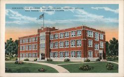 Administration Building, Baptist College, Now La Grange College Postcard