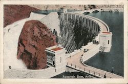 Roosevelt Dam Arizona Postcard Postcard Postcard