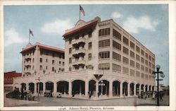 Adams Hotel Phoenix, AZ Postcard Postcard Postcard