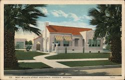 West Willeta Street Residence Phoenix, AZ Postcard Postcard Postcard