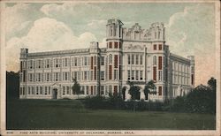 Fine Arts Building, University of Oklahoma Postcard