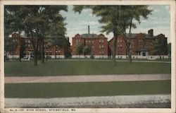 High School Springfield, MO Postcard Postcard Postcard