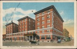 The Colonial Hotel Postcard