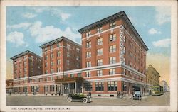 Colonial Hotel Postcard