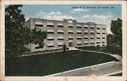 Frisco R.R. Building Postcard
