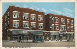 Ben Franklin Hotel Springfield, MO Postcard Postcard Postcard