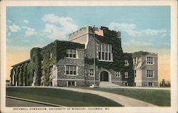 Rothwell Gymnasium, University of Missouri Columbia, MO Postcard Postcard Postcard