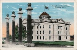 Boone County Court House Postcard