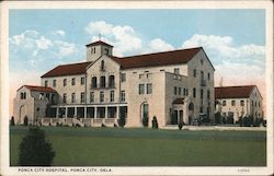 Ponca City Hospital Postcard