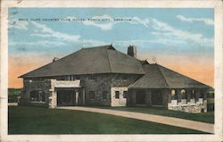 Rock Cliff Country Club House Postcard