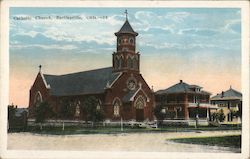 Catholic Church Bartlesville, OK Postcard Postcard Postcard