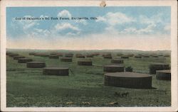 One of Oklahoma's Oil Tank Farms Bartlesville, OK Postcard Postcard Postcard