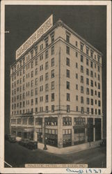 Majestic Hotel, In The Heart Of Everything, 11th and Pine Streets 200 Rooms and Baths Fireproof Postcard