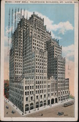 New Bell Telephone Building Postcard