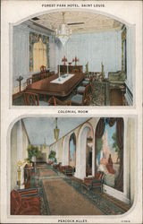 Forest Park Hotel Postcard