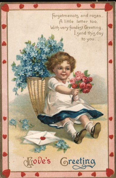 Love's Greeting Ellen Clapsaddle Children